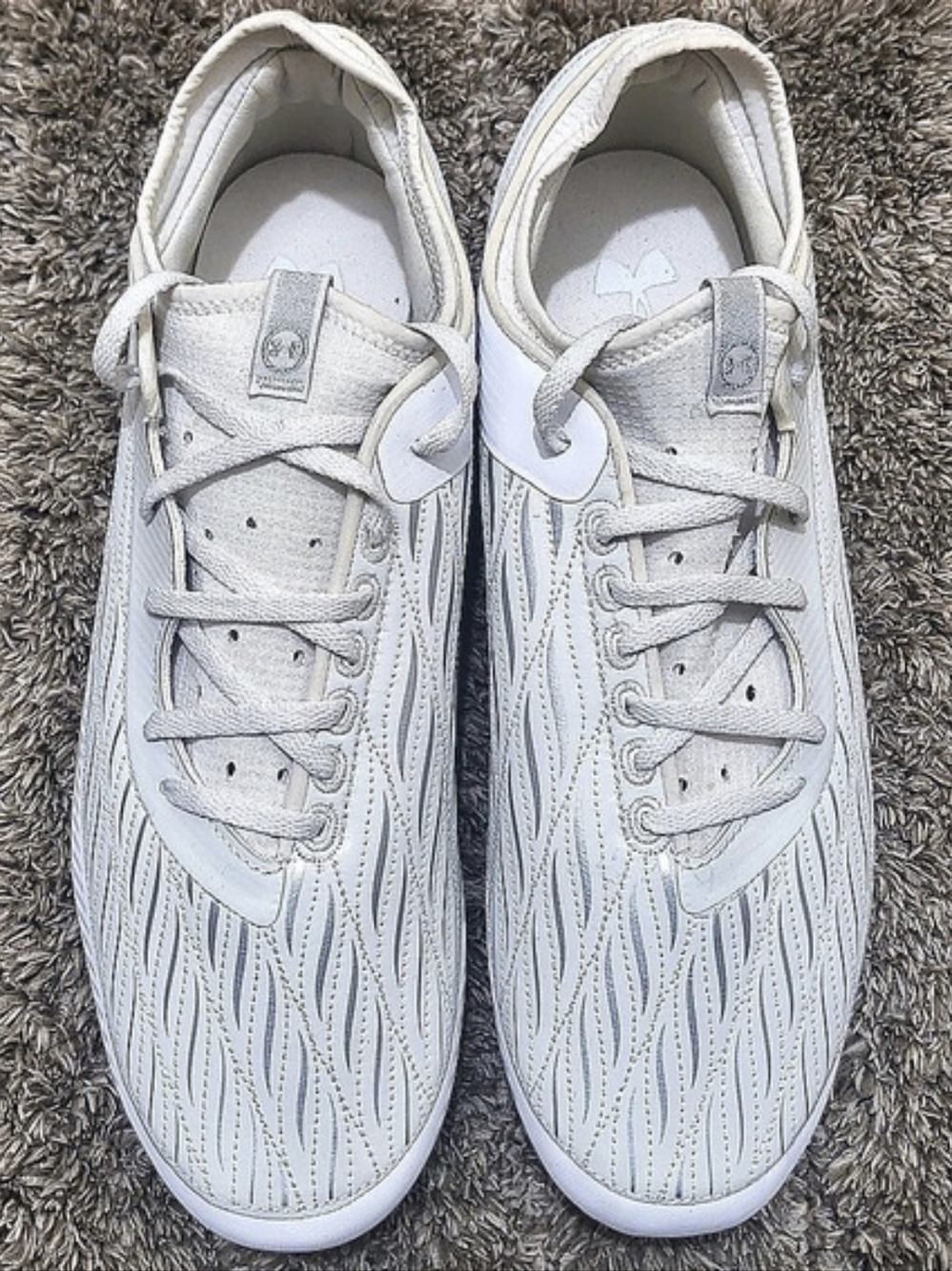 Under Armour Clone Magnetico FG White Cleats